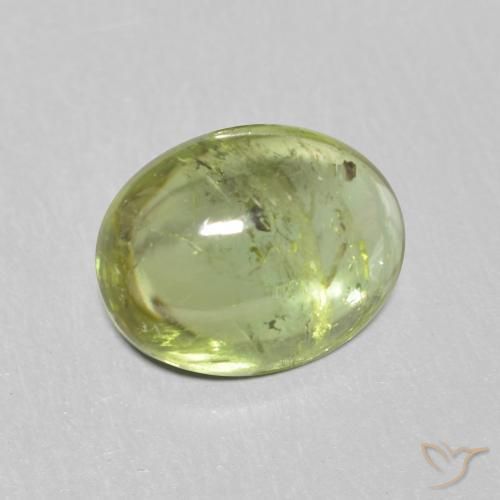 9,17 ctw natürlicher Warmes Grün Turmalin, Oval, Transparent