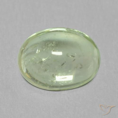 1.62ct Natürlicher hellgrün Turmalin, Oval, Transparent