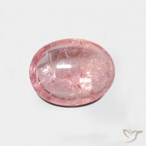 2.14ct Natürlicher Mittelrosa Turmalin, Oval, Transparent