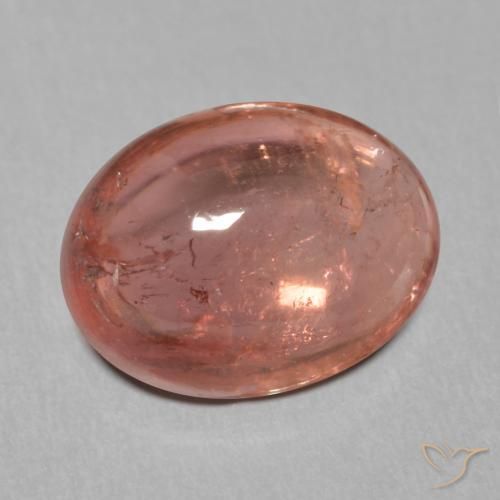 2.27ct Natürlicher Mittelrot Turmalin, Oval, Transparent