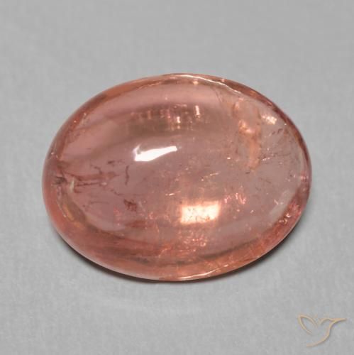 9,17 ctw natürlicher Mittelrot Turmalin, Oval, Transparent
