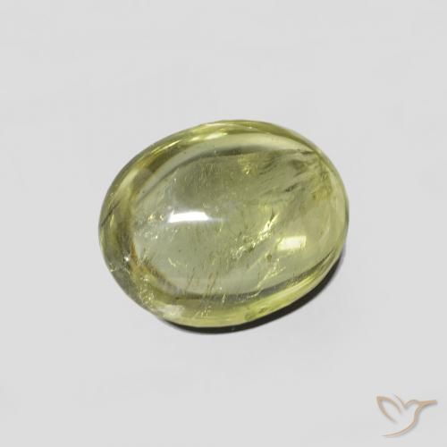 9,17 ctw natürlicher Warmes Erdgrün Turmalin, Oval, Transparent