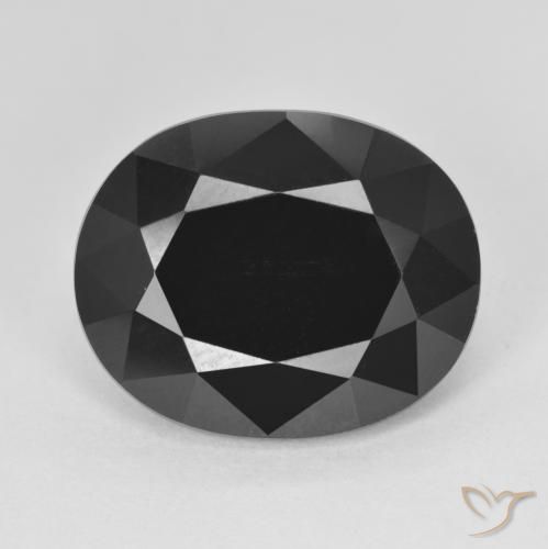 10.38ct Natürlicher Schörl Turmalin, Oval, Lichtundurchlässig