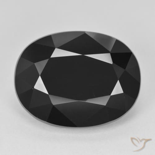 17.83ct Natürlicher Schörl Turmalin, Oval, Lichtundurchlässig
