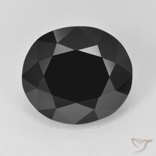 12.09ct Natürlicher Schörl Turmalin, Oval, Lichtundurchlässig