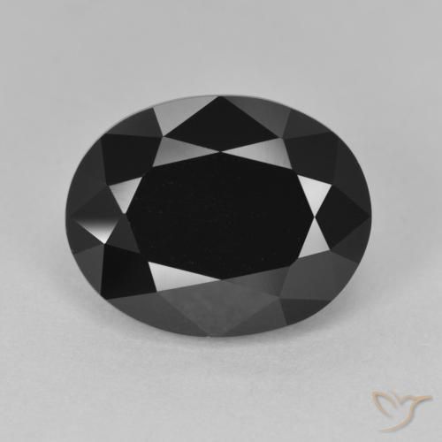 8.47ct Natürlicher Schörl Turmalin, Oval, Lichtundurchlässig
