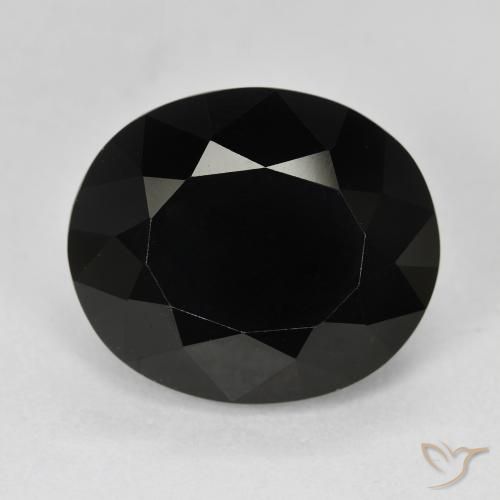 14.93ct Natürlicher Schörl Turmalin, Oval, Lichtundurchlässig