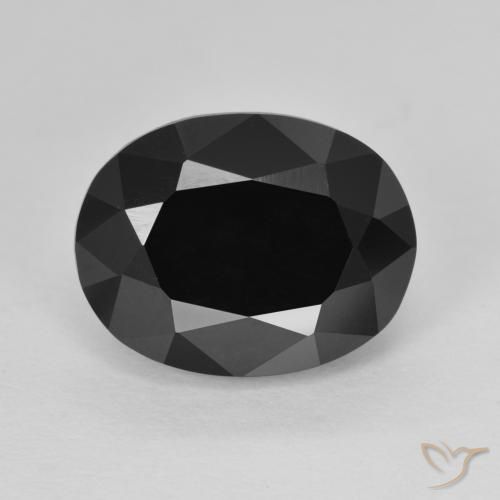 7.19ct Natürlicher Schörl Turmalin, Oval, Lichtundurchlässig