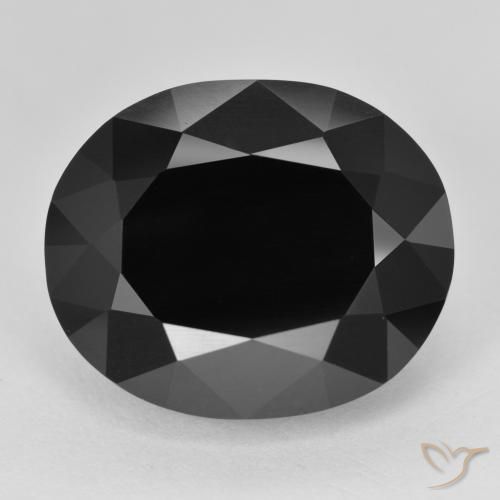 20.06ct Natürlicher Schörl Turmalin, Oval, Lichtundurchlässig
