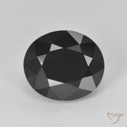 5.61ct Natürlicher Schörl Turmalin, Oval, Lichtundurchlässig