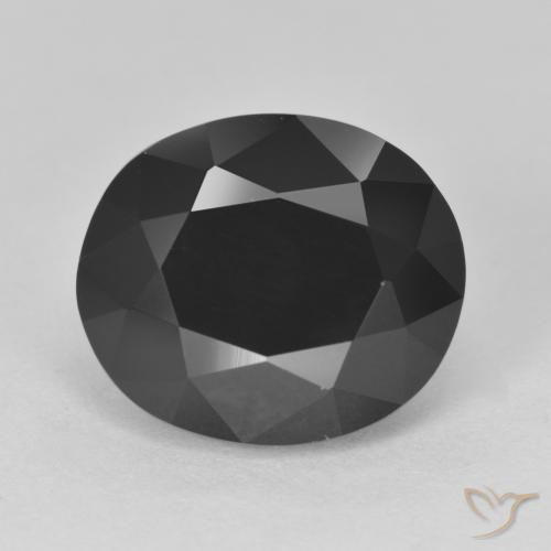 8.05ct Natürlicher Schörl Turmalin, Oval, Lichtundurchlässig