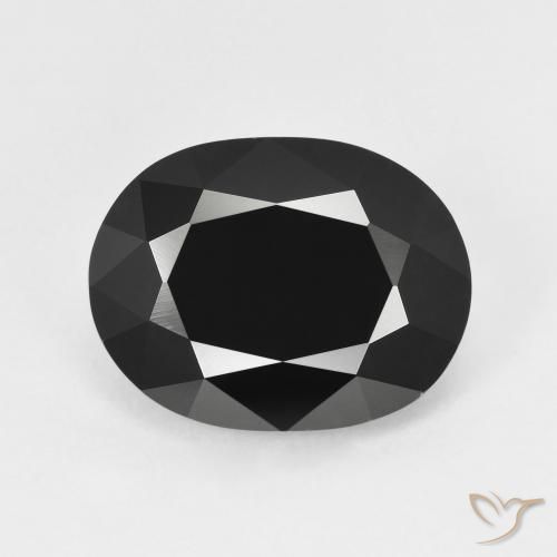 5.67ct Natürlicher Schörl Turmalin, Oval, Lichtundurchlässig
