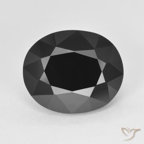 7.36ct Natürlicher Schörl Turmalin, Oval, Lichtundurchlässig
