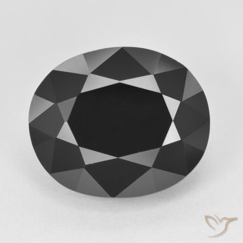 10.44ct Natürlicher Schörl Turmalin, Oval, Lichtundurchlässig
