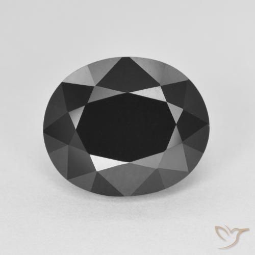 6.23ct Natürlicher Schörl Turmalin, Oval, Lichtundurchlässig