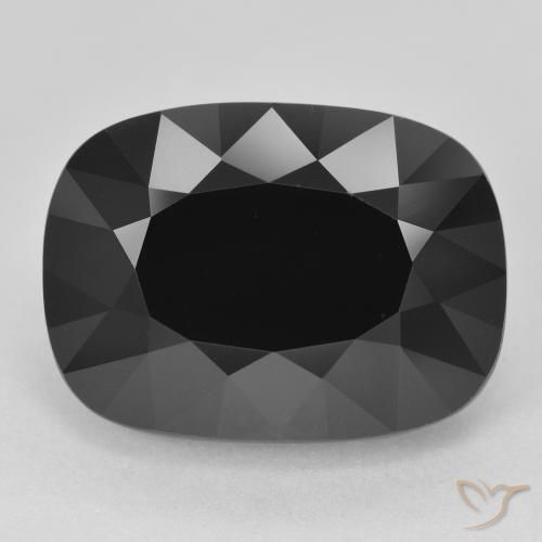 14.90ct Natürlicher Schörl Turmalin, Kissen, Lichtundurchlässig