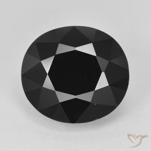 8.99ct Natürlicher Schörl Turmalin, Oval, Lichtundurchlässig