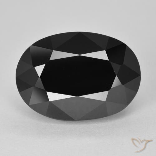 11.26ct Natürlicher Schörl Turmalin, Oval, Lichtundurchlässig