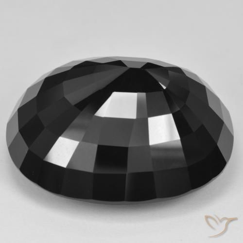 9,17 ctw natürlicher Schörl Turmalin, Kissenschliff, Lichtundurchlässig