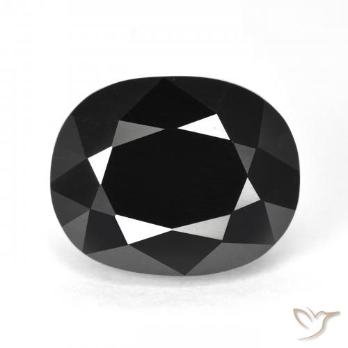 10.90ct Natürlicher Schörl Turmalin, Oval, Lichtundurchlässig