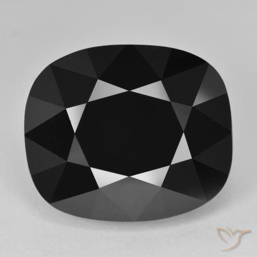 28.06ct Natürlicher Schörl Turmalin, Kissen, Lichtundurchlässig