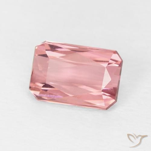 9,17 ctw natürlicher Helles Hot Pink Turmalin, Oktagonschliff, VVS-VS