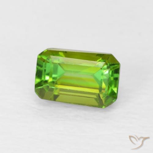 9,17 ctw natürlicher Medium Light-Green Turmalin, Oktagonschliff, VVS