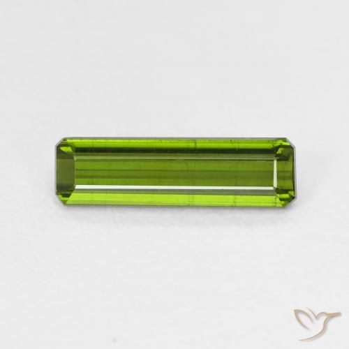 1.33ct Natürlicher Waldgrün Turmalin, Smaragdschliff, VVS-VS