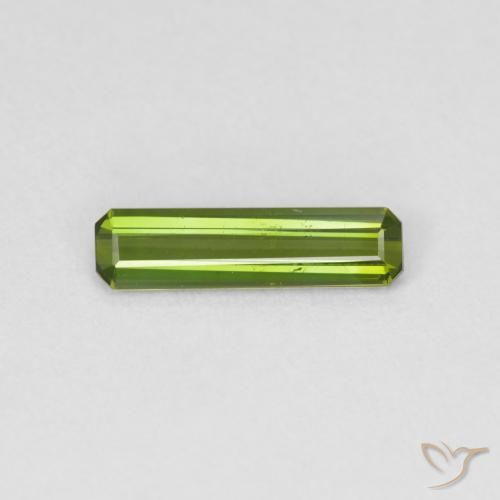 0.69ct Natürlicher Waldgrün Turmalin, Smaragdschliff, VVS-VS