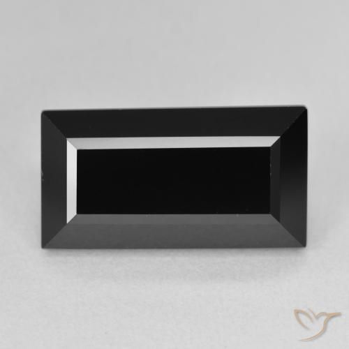 9.33ct Natürlicher Schörl Turmalin, Baguette, Lichtundurchlässig