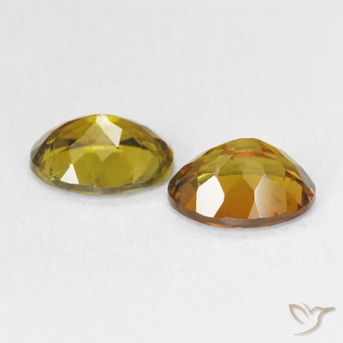 2.08 ct natürliche Mittleres Gold Turmalin-Edelsteine, Oval, VS
