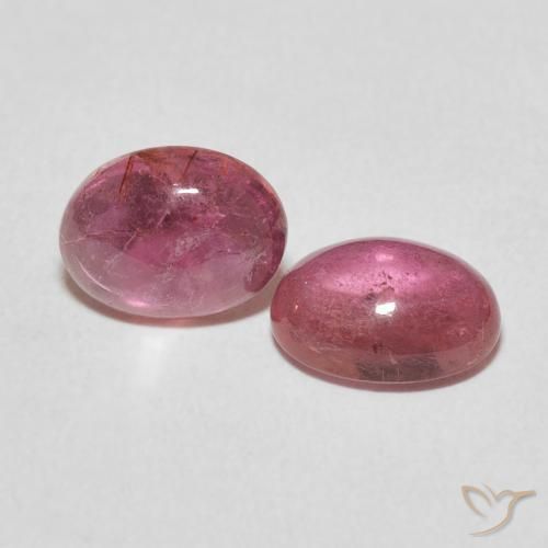 2.99 ct natürliche Kaugummi Rosa Turmalin-Edelsteine, Oval, Transparent