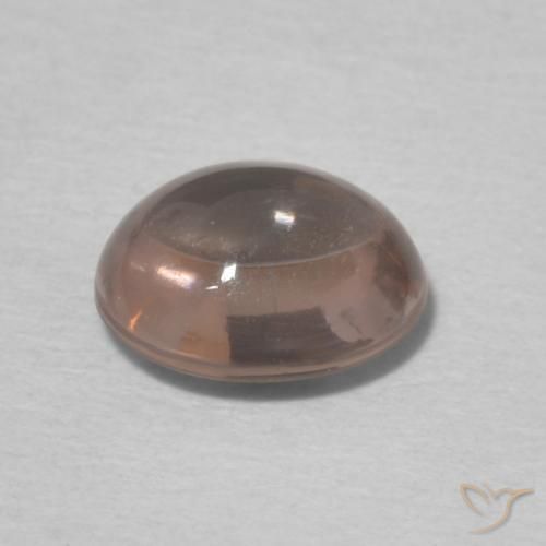 9,17 ctw natürlicher Orangerosa Turmalin, Oval, Transparent