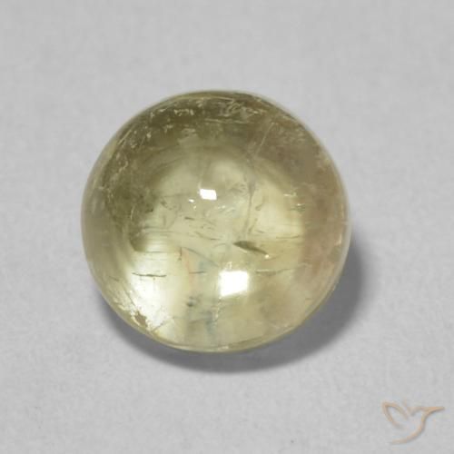 1.86ct Natürlicher Golden Turmalin, Runden, Transparent