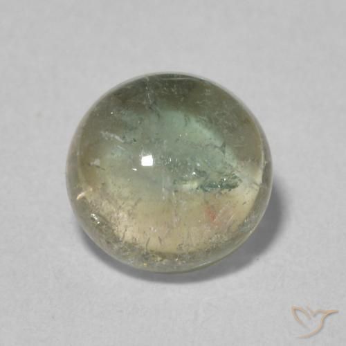 1.67ct Natürlicher Mehrfarbig Turmalin, Runden, Transparent