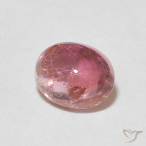 9,17 ctw natürlicher hellrosa Turmalin, Oval, Transparent