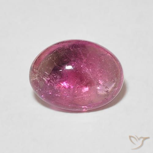 1.26ct Natürlicher Fruchtpunsch Rot Turmalin, Oval, Transparent