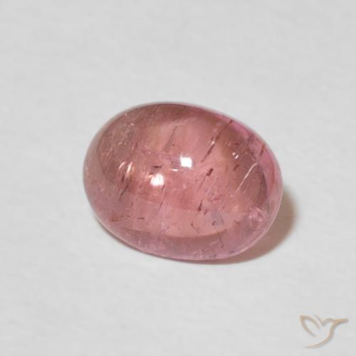 9,17 ctw natürlicher Mittelrosa Turmalin, Oval, Transparent