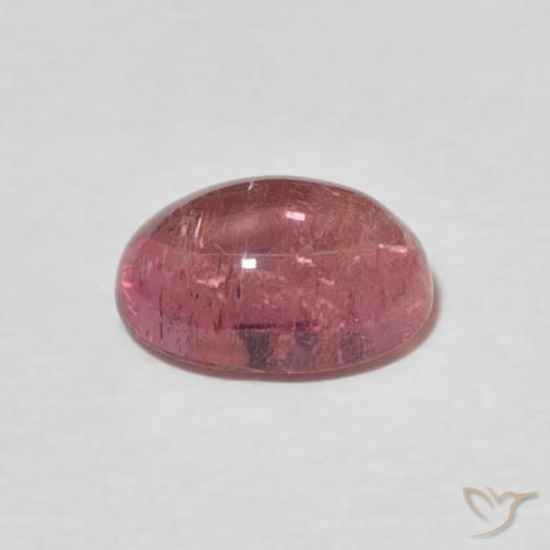 9,17 ctw natürlicher Mittelrosa Turmalin, Oval, Transparent
