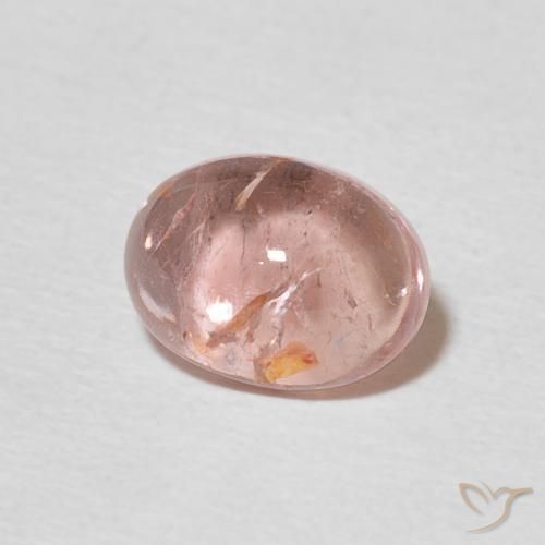 9,17 ctw natürlicher hellrosa Turmalin, Oval, Transparent