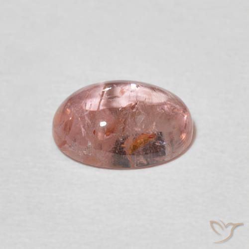 9,17 ctw natürlicher hellrosa Turmalin, Oval, Transparent