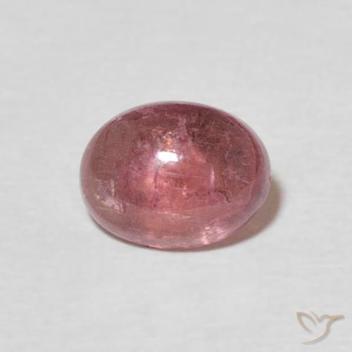 1.37ct Natürlicher Medium Dark-Pink Turmalin, Oval, Transparent