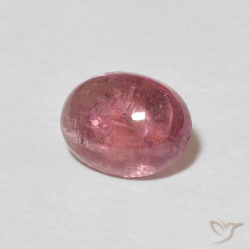 9,17 ctw natürlicher Medium Dark-Pink Turmalin, Oval, Transparent