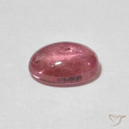 9,17 ctw natürlicher Lilaisch-rot Turmalin, Oval, Transparent