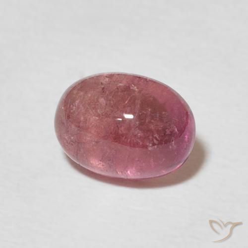 9,17 ctw natürlicher orange-rosa Turmalin, Oval, Transparent