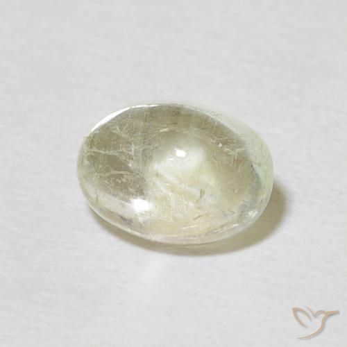 9,17 ctw natürlicher Blasses Gelb Turmalin, Oval, Transparent