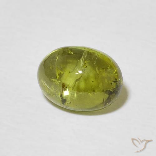 9,17 ctw natürlicher Helles Erdgrün Turmalin, Oval, Transparent