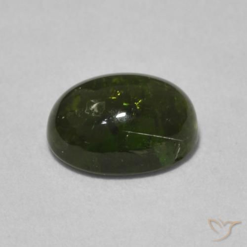 9,17 ctw natürlicher Waldgrün Turmalin, Oval, Transparent