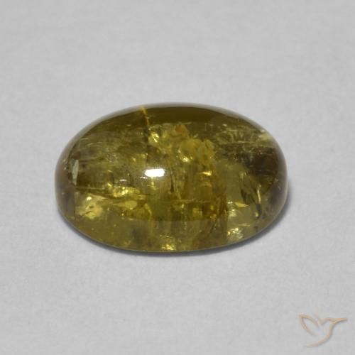 9,17 ctw natürlicher Golden Turmalin, Oval, Transparent
