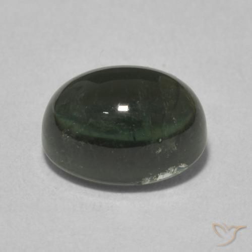 9,17 ctw natürlicher Waldgrün Turmalin, Oval, Transparent
